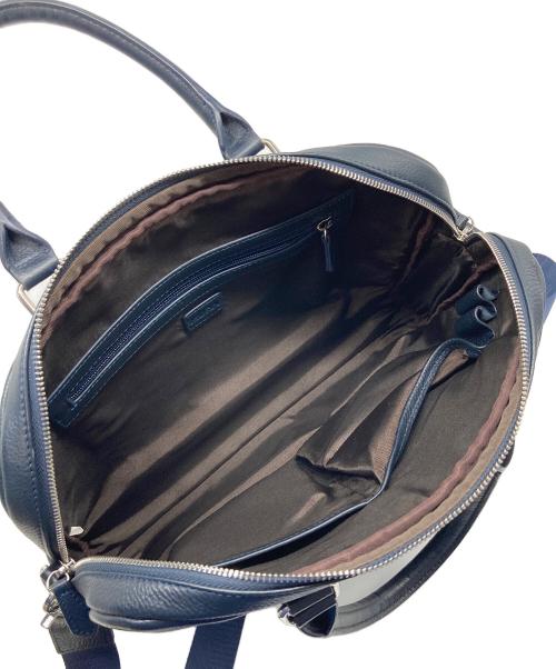 Murad（ミュラド）Murad (ミュラド) 2wayレザーバッグ　ショルダーバッグ　ビジネスバッグ ネイビー サイズ:実寸参照の古着・服飾アイテム