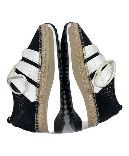 gaimo（ガイモ）gaimo (ガイモ) メッシュコンビジュートダッドソールスニーカー　ローカットスニーカー ブラック サイズ:37の古着・服飾アイテム