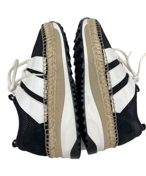 gaimo（ガイモ）gaimo (ガイモ) メッシュコンビジュートダッドソールスニーカー　ローカットスニーカー ブラック サイズ:37の古着・服飾アイテム