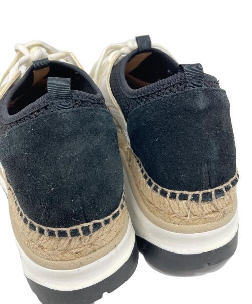 gaimo（ガイモ）gaimo (ガイモ) メッシュコンビジュートダッドソールスニーカー　ローカットスニーカー ブラック サイズ:37の古着・服飾アイテム