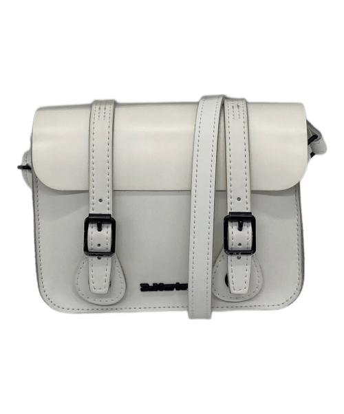 Dr.Martens（ドクターマーチン）Dr.Martens (ドクターマーチン) 7 インチ サッチェル バッグ　ショルダーバッグ ホワイト サイズ:実寸参照の古着・服飾アイテム