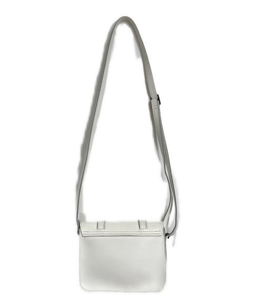 Dr.Martens（ドクターマーチン）Dr.Martens (ドクターマーチン) 7 インチ サッチェル バッグ　ショルダーバッグ ホワイト サイズ:実寸参照の古着・服飾アイテム