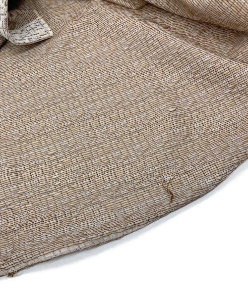 H BAR C（エイチバーシー）H BAR C (エイチバーシー) 【古着】70's 総柄シャツ　半袖シャツ　70年代 ベージュ サイズ:実寸参照の古着・服飾アイテム