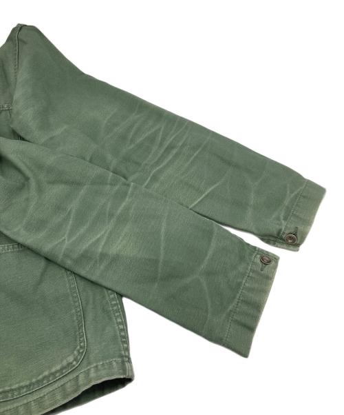 Engineered Garments（エンジニアド ガーメンツ）Engineered Garments (エンジニアドガーメンツ) カバーオール　コットンジャケット グリーン サイズ:Sの古着・服飾アイテム