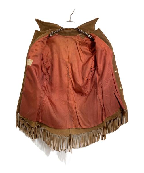 trego's westwear（-）trego's westwear (-) ヴィンテージスウェードウエスタンジャケット ブラウン サイズ:10の古着・服飾アイテム