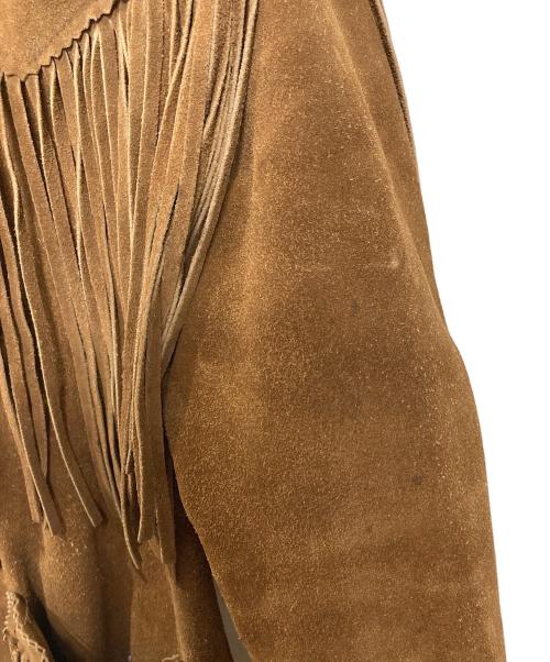trego's westwear（-）trego's westwear (-) ヴィンテージスウェードウエスタンジャケット ブラウン サイズ:10の古着・服飾アイテム