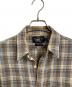 RRL (ダブルアールエル) チェックシャツ　長袖シャツ ベージュ サイズ:S：13000円