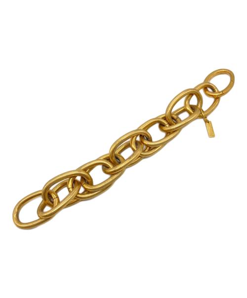 PERRINE TAVERNITI（ペリーヌタヴェルニティ）PERRINE TAVERNITI (ペリーヌタヴェルニティ) MONCEAU ブレスレット　Deuxieme Classe取扱 ゴールド サイズ:実寸参照の古着・服飾アイテム