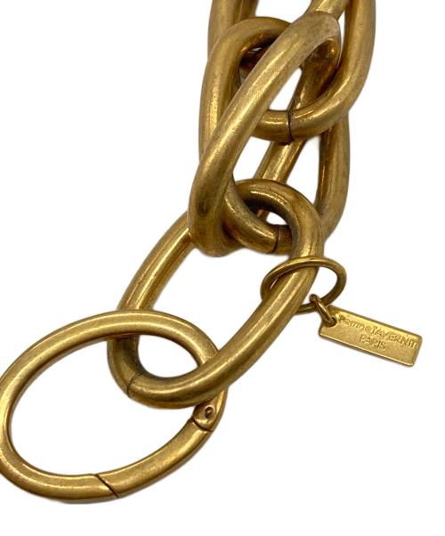 PERRINE TAVERNITI（ペリーヌタヴェルニティ）PERRINE TAVERNITI (ペリーヌタヴェルニティ) MONCEAU ブレスレット　Deuxieme Classe取扱 ゴールド サイズ:実寸参照の古着・服飾アイテム