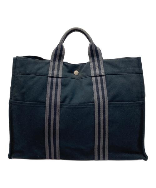 HERMES（エルメス）HERMES (エルメス) フールトゥMM  FOURRE TOU MM  ブラック サイズ:実寸参照の古着・服飾アイテム