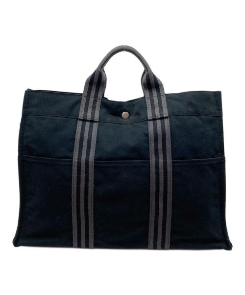 HERMES（エルメス）HERMES (エルメス) フールトゥMM  FOURRE TOU MM  ブラック サイズ:実寸参照の古着・服飾アイテム