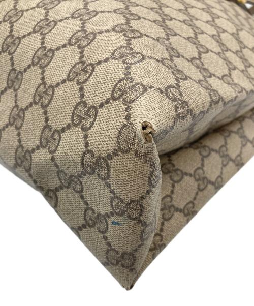 GUCCI（グッチ）GUCCI (グッチ) GG トートバッグ　OLD GUCCI ベージュ サイズ:実寸参照の古着・服飾アイテム