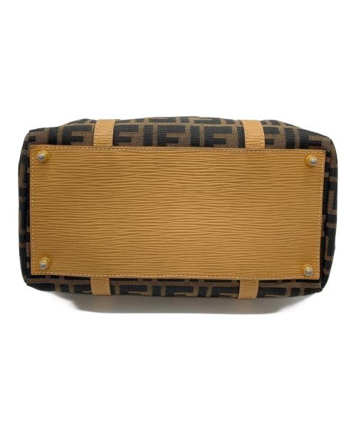 FENDI（フェンディ）FENDI (フェンディ) ズッカ柄 ミニボストンバッグ　OLD FENDI ブラウン サイズ:実寸参照の古着・服飾アイテム