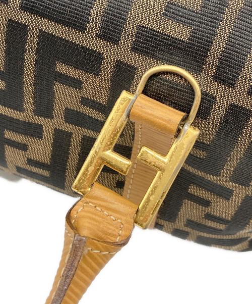 FENDI（フェンディ）FENDI (フェンディ) ズッカ柄 ミニボストンバッグ　OLD FENDI ブラウン サイズ:実寸参照の古着・服飾アイテム