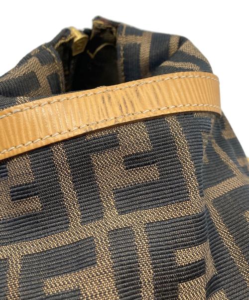 FENDI（フェンディ）FENDI (フェンディ) ズッカ柄 ミニボストンバッグ　OLD FENDI ブラウン サイズ:実寸参照の古着・服飾アイテム