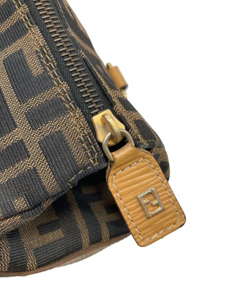 FENDI（フェンディ）FENDI (フェンディ) ズッカ柄 ミニボストンバッグ　OLD FENDI ブラウン サイズ:実寸参照の古着・服飾アイテム
