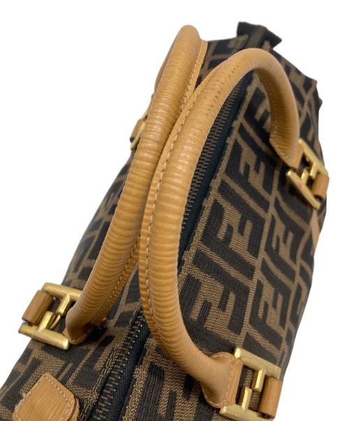 FENDI（フェンディ）FENDI (フェンディ) ズッカ柄 ミニボストンバッグ　OLD FENDI ブラウン サイズ:実寸参照の古着・服飾アイテム