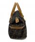 FENDI (フェンディ) ズッカ柄 ミニボストンバッグ　OLD FENDI ブラウン サイズ:実寸参照：20000円