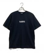 BLACKPINK×FRAGMENT DESIGNブラックピンク×フラグメントデザイン）の古着「コラボTシャツ　コットンTシャツ」｜ブラック