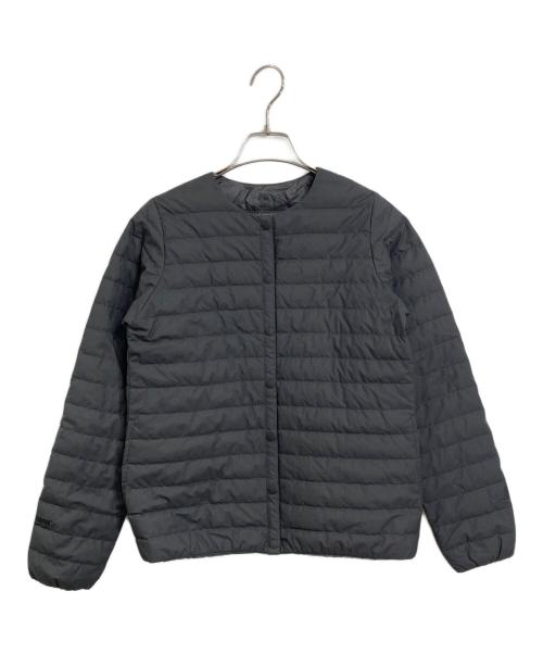 THE NORTH FACE（ザ ノース フェイス）THE NORTH FACE (ザ ノース フェイス) ゼファーシェルカーディガン　収納袋付き　ダウンジャケット　ライトダウン グレー サイズ:Sの古着・服飾アイテム