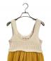 MARNI (マルニ) カシミヤウールノースリーブニットワンピース イエロー サイズ:36：13000円