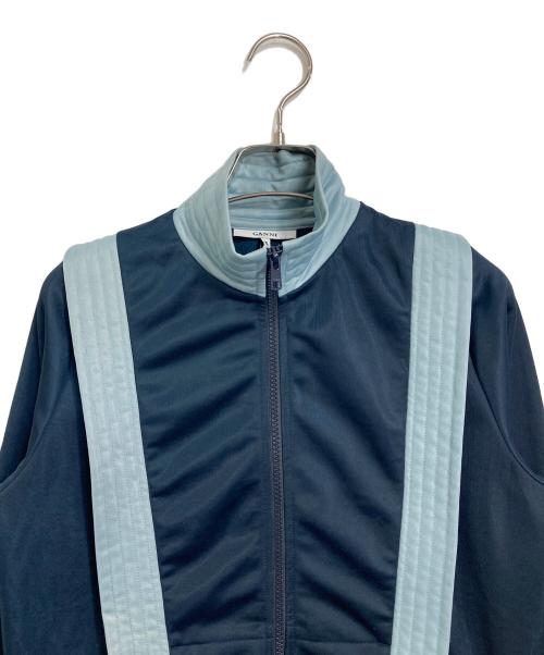 GANNI（ガニー）Ganni (ガニー) トラックジャケット　 ネイビー サイズ:36の古着・服飾アイテム