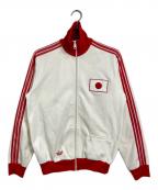 adidasアディダス）の古着「【古着】東京オリンピックトラックジャケット　3ラインジャケット」｜ホワイト×レッド