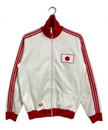 adidas（アディダス）の古着「【古着】東京オリンピックトラックジャケット　3ラインジャケット」｜ホワイト×レッド