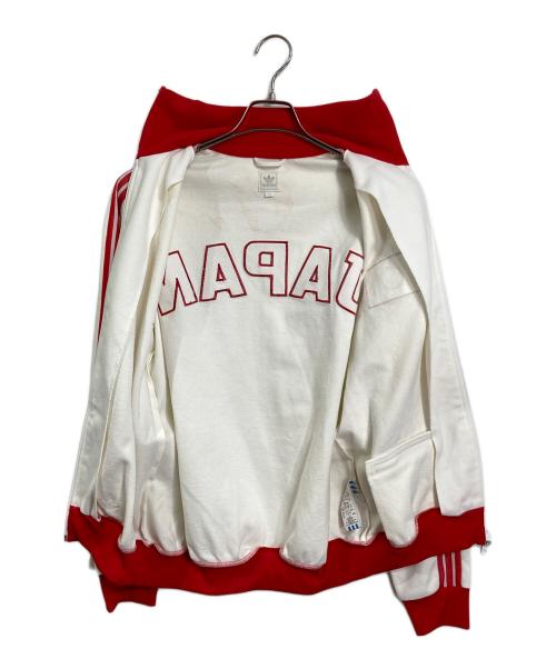 adidas（アディダス）adidas (アディダス) 【古着】東京オリンピックトラックジャケット　3ラインジャケット ホワイト×レッド サイズ:Lの古着・服飾アイテム
