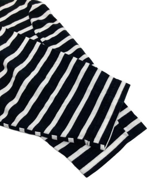 UNDERCOVER（アンダーカバー）UNDERCOVER (アンダーカバー) ボーダーカットソー ホワイト×ブラック サイズ:3の古着・服飾アイテム