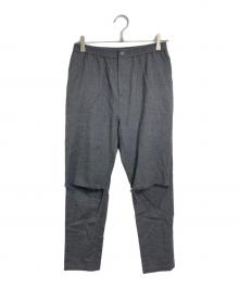 UNDERCOVER（アンダーカバー）の古着「18SSヒザ破れウールスラックス」｜グレー
