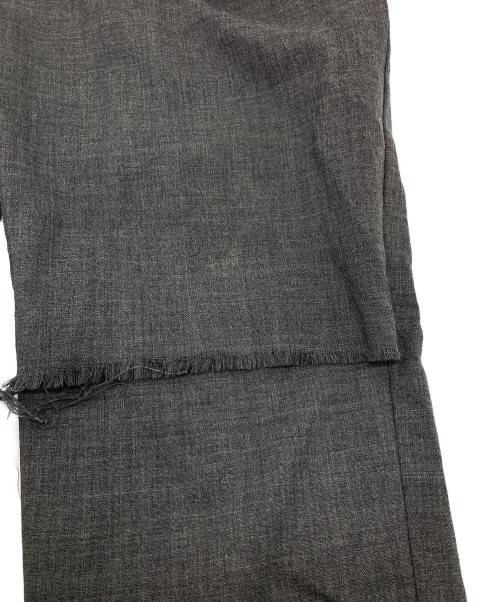 UNDERCOVER（アンダーカバー）UNDERCOVER (アンダーカバー) 18SSヒザ破れウールスラックス グレー サイズ:1の古着・服飾アイテム
