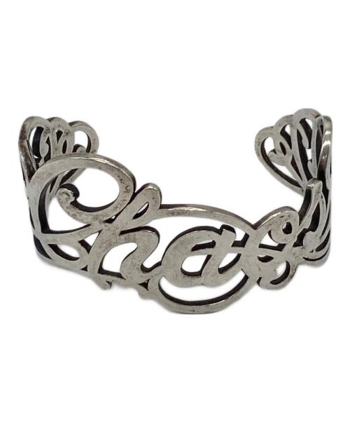 JUSTIN DAVIS（ジャスティンデイビス）JUSTIN DAVIS (ジャスティンデイビス) UNDERCOVER (アンダーカバー) バングル　シルバー925 シルバー サイズ:実寸参照の古着・服飾アイテム