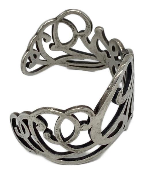 JUSTIN DAVIS（ジャスティンデイビス）JUSTIN DAVIS (ジャスティンデイビス) UNDERCOVER (アンダーカバー) バングル　シルバー925 シルバー サイズ:実寸参照の古着・服飾アイテム