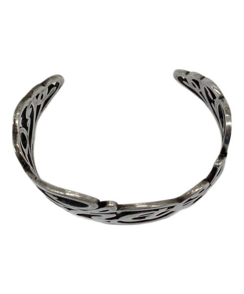 JUSTIN DAVIS（ジャスティンデイビス）JUSTIN DAVIS (ジャスティンデイビス) UNDERCOVER (アンダーカバー) バングル　シルバー925 シルバー サイズ:実寸参照の古着・服飾アイテム