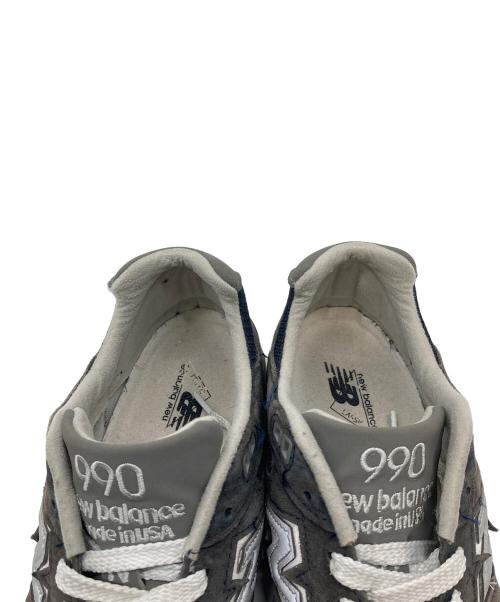 NEW BALANCE（ニューバランス）NEW BALANCE (ニューバランス) ローカットスニーカー グレー サイズ:US8   Dの古着・服飾アイテム