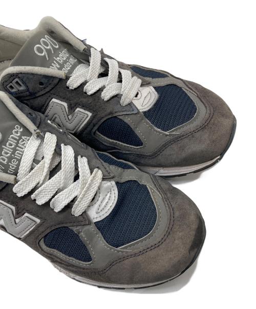 NEW BALANCE（ニューバランス）NEW BALANCE (ニューバランス) ローカットスニーカー グレー サイズ:US8   Dの古着・服飾アイテム