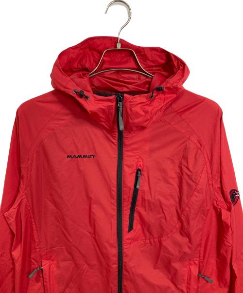 MAMMUT（マムート）MAMMUT (マムート) フラッシュジャケット　ナイロンジャケット レッド サイズ:Lの古着・服飾アイテム