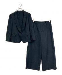 COUP DE CHANCE（クードシャンス）の古着「洗える ストレッチ セットアップパンツ」｜ブラック