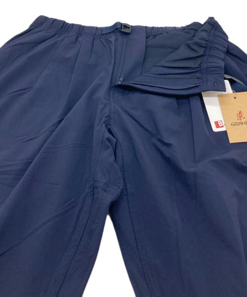 GRAMICCI（グラミチ）GRAMICCI (グラミチ) B-SHOP (ビショップ) 2タックワイドテーパードパンツ ネイビー サイズ:L 未使用品の古着・服飾アイテム