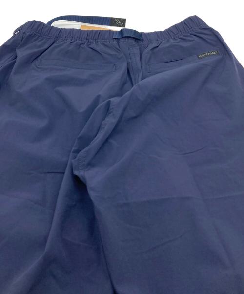 GRAMICCI（グラミチ）GRAMICCI (グラミチ) B-SHOP (ビショップ) 2タックワイドテーパードパンツ ネイビー サイズ:L 未使用品の古着・服飾アイテム