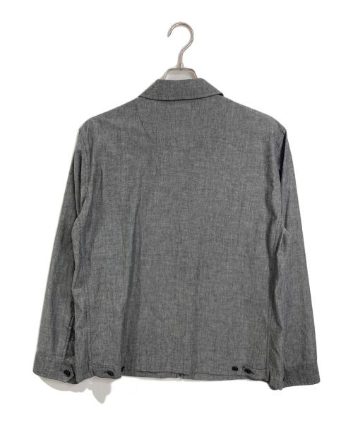 BROOKS BROTHERS（ブルックスブラザーズ）BROOKS BROTHERS (ブルックスブラザーズ) コットンGFロゴ ジップアップ ショートジャケット グレー サイズ:M 未使用品の古着・服飾アイテム