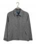 BROOKS BROTHERS（ブルックスブラザーズ）の古着「コットンGFロゴ ジップアップ ショートジャケット」｜グレー