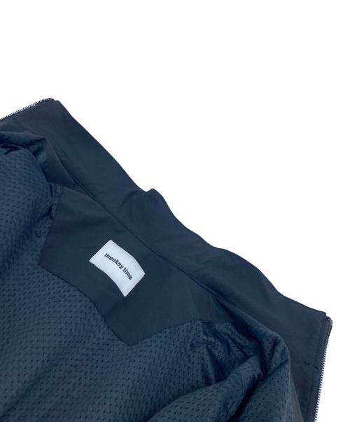 MONKEY TIME（モンキータイム）MONKEY TIME (モンキータイム) ダブルクロス トラック ジャケット ブラック サイズ:M 未使用品の古着・服飾アイテム