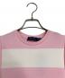 POLO RALPH LAUREN (ポロ・ラルフローレン) ノースリーブボーダーワンピース　ロングワンピース　マキシワンピース ピンク サイズ:S 未使用品：10000円