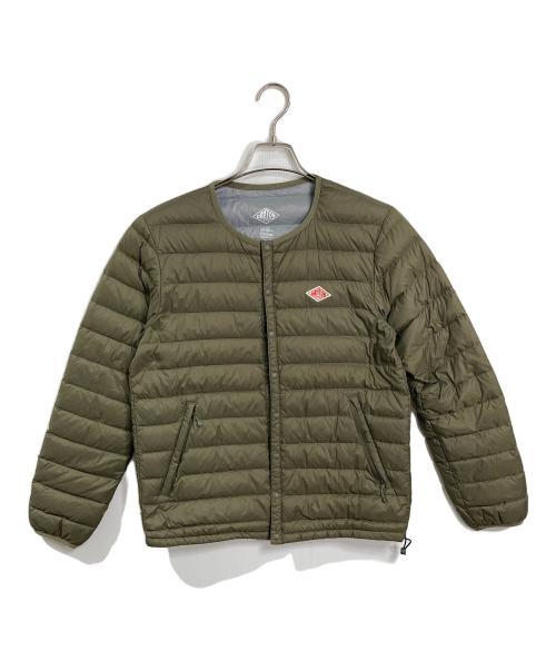 DANTON（ダントン）DANTON (ダントン) インナーダウンジャケット　ダウンジャケット　アウター カーキ サイズ:40の古着・服飾アイテム
