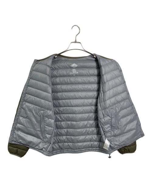 DANTON（ダントン）DANTON (ダントン) インナーダウンジャケット　ダウンジャケット　アウター カーキ サイズ:40の古着・服飾アイテム