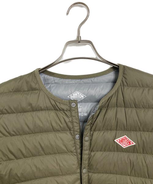 DANTON（ダントン）DANTON (ダントン) インナーダウンジャケット　ダウンジャケット　アウター カーキ サイズ:40の古着・服飾アイテム