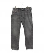 LEVI'S PReMIUMリーバイス プレミアム）の古着「501セルビッジデニムストレート」｜グレー