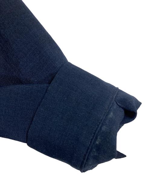 theory luxe（セオリーリュクス）theory luxe (セオリーリュクス) シャツワンピース　ロングワンピース　マキシワンピース　日本製 ネイビー サイズ:38の古着・服飾アイテム